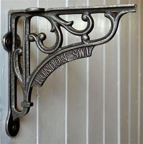 etsy vintage metal shelf brackets|decorative metal shelf brackets uk.